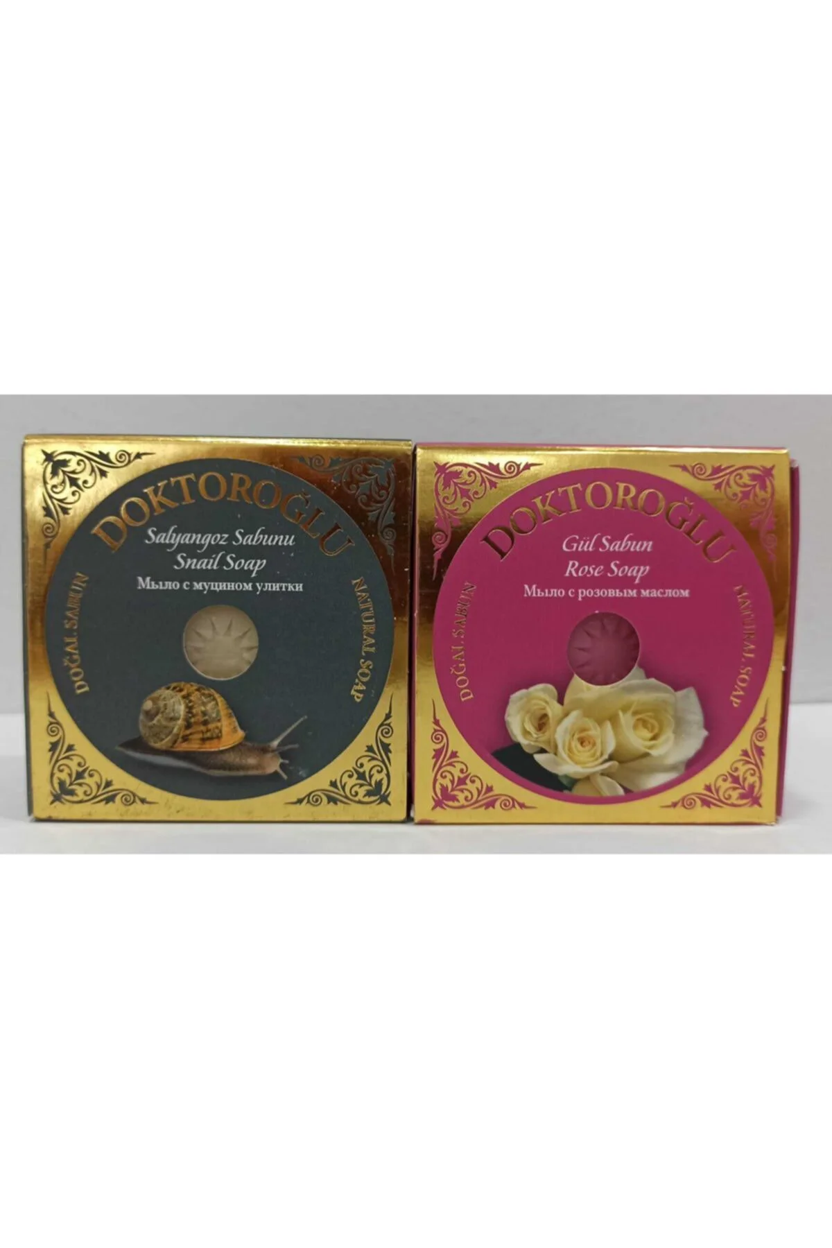 Salyangoz Ve Gül Sabunları (2x140gr)