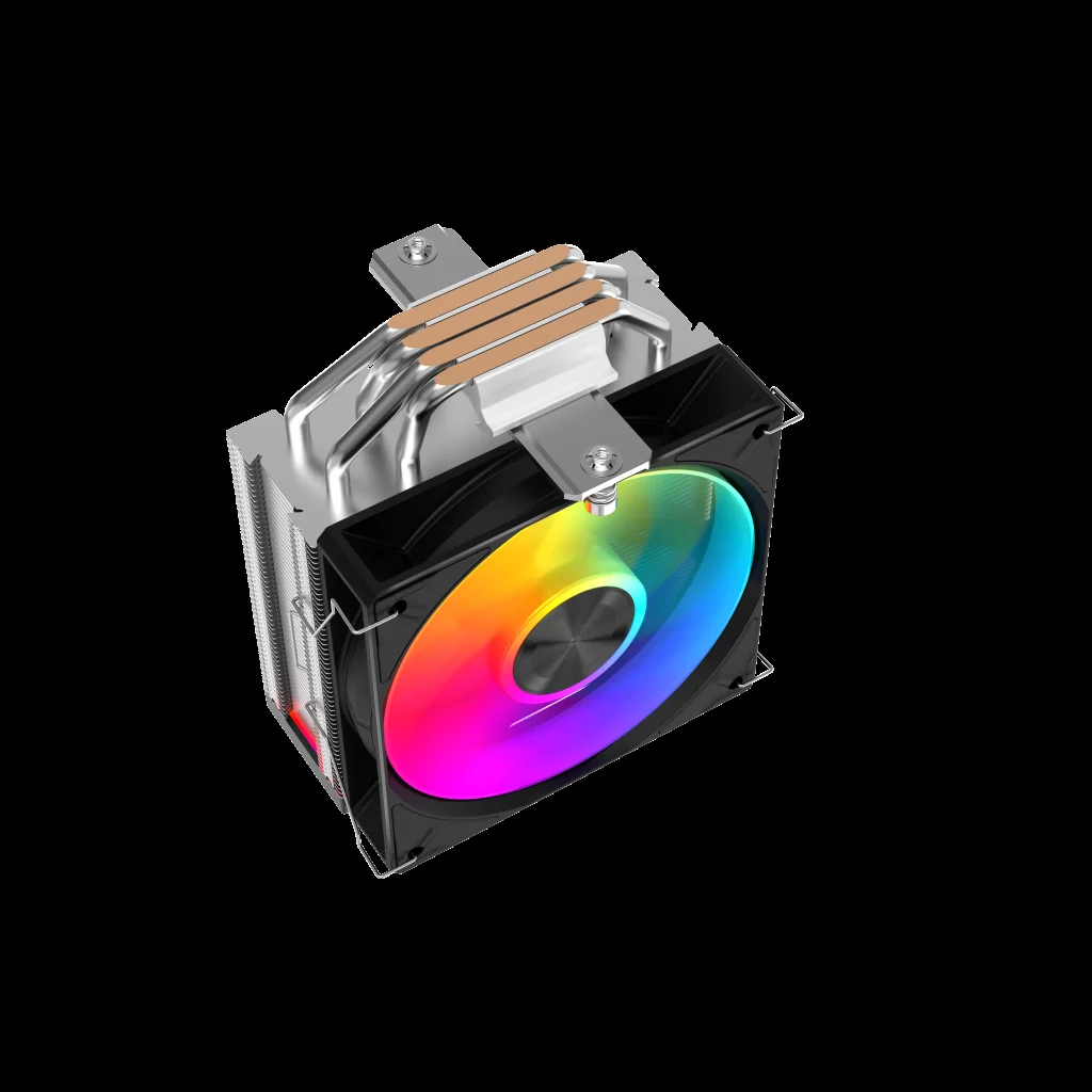 SAMA A40L ARGB CPU Soğutucu - 120mm Fan Kule Tipi 4 Borulu (AMD/Intel Uyumlu)
