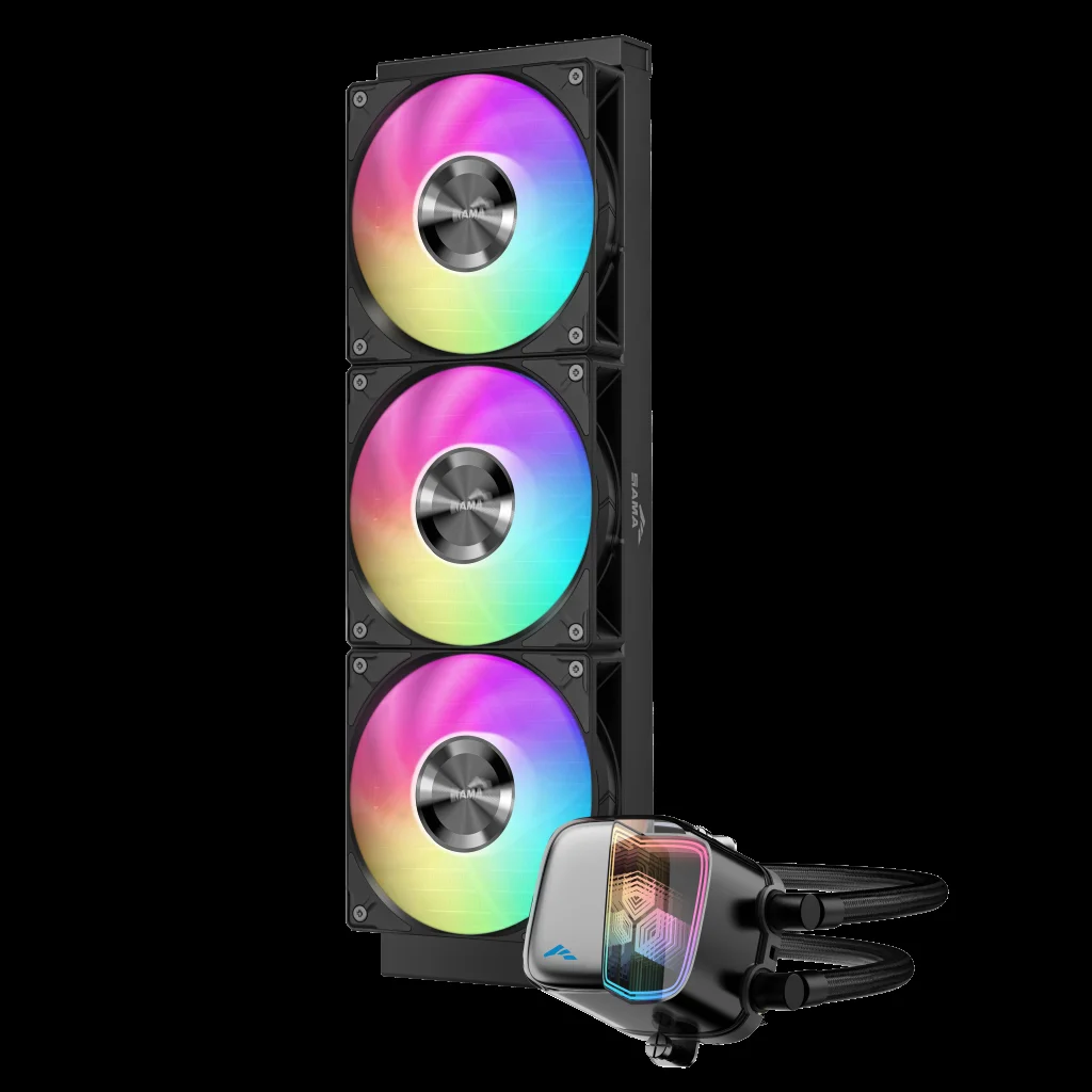 Sama L70-360BK ARGB 360mm Sıvı Soğutma - Yüksek Performanslı ve Sessiz CPU Soğutucu