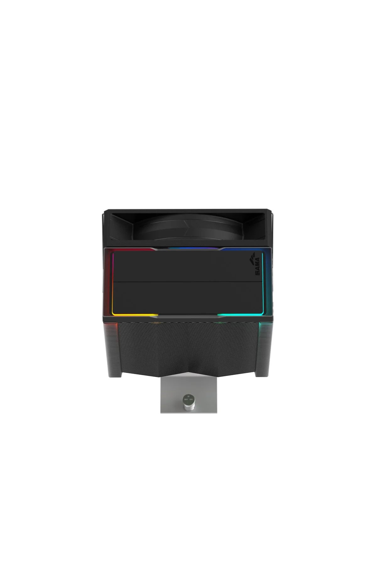 SAMA X40L, Black, 1x100mm ARGB Fan, Kule Tipi Hava Soğutma, 4 adet Gelişmiş Kompozit Isı Borusu, CPU