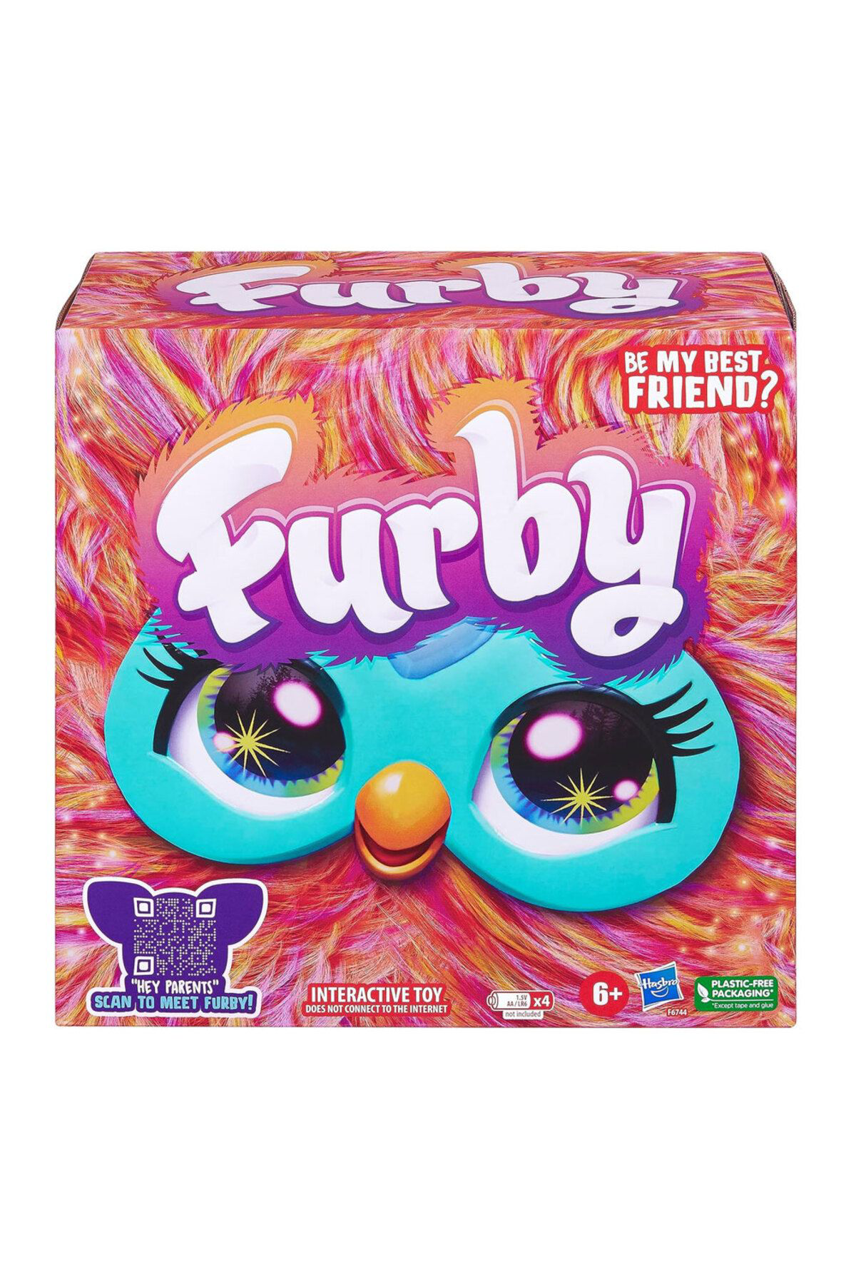 samatlı Furby Mercan Interaktif Peluş F6744 Türkçe