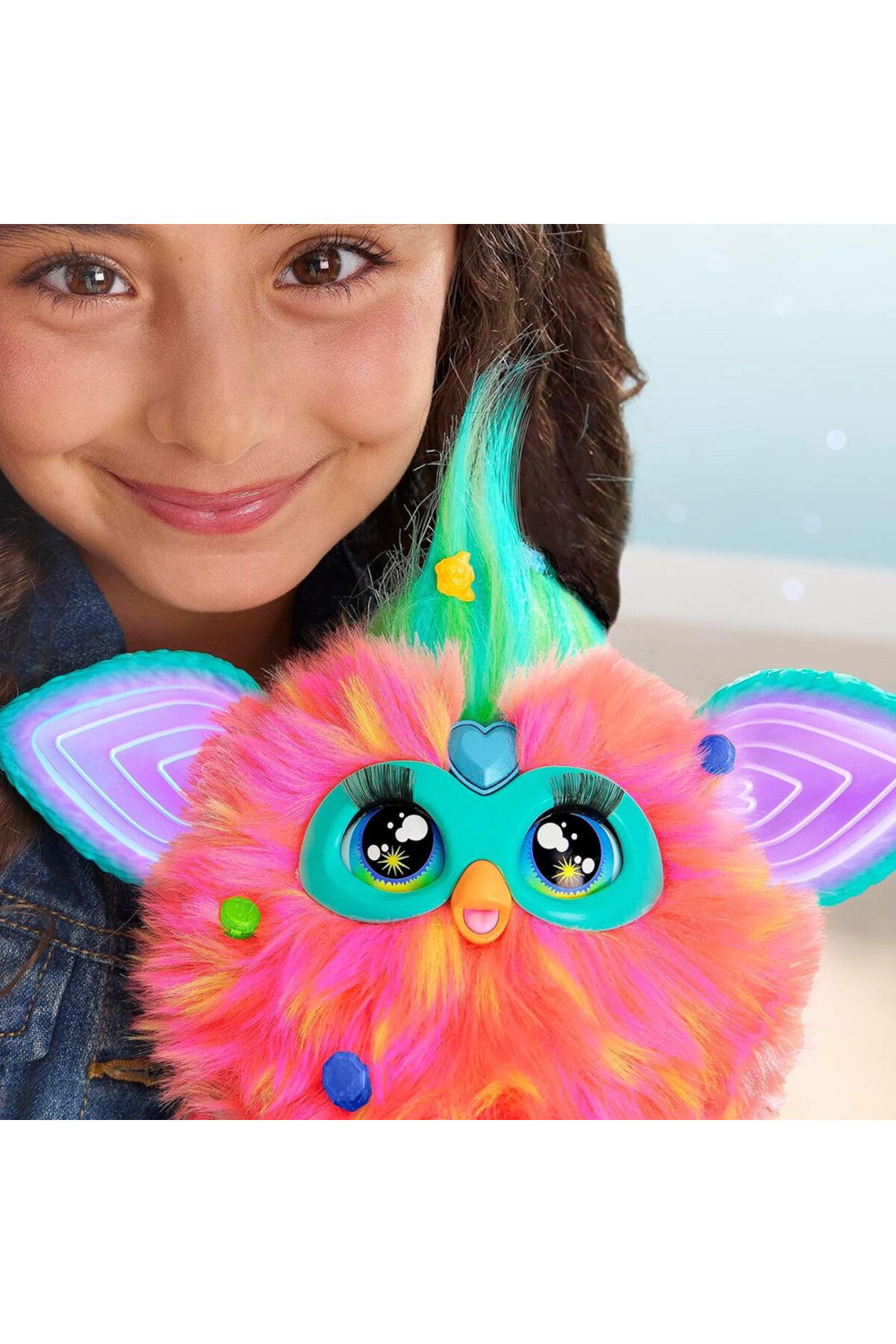 samatlı Furby Mercan Interaktif Peluş F6744 Türkçe