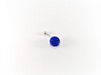 ŞAMBALA HAMUR SWAROVSKİ RENKLİ TAŞ 12 MM GÖBEK PİERCİNG-GBKPR44