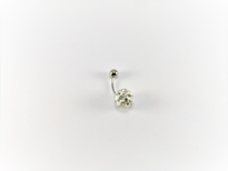 ŞAMBALA HAMUR SWAROVSKİ RENKLİ TAŞ 11 MM GÖBEK PİERCİNG-GBKPR43 ŞAMBALA HAMUR SWAROVSKİ RENKLİ TAŞ 11 MM GÖBEK PİERCİNG-GBKPR43