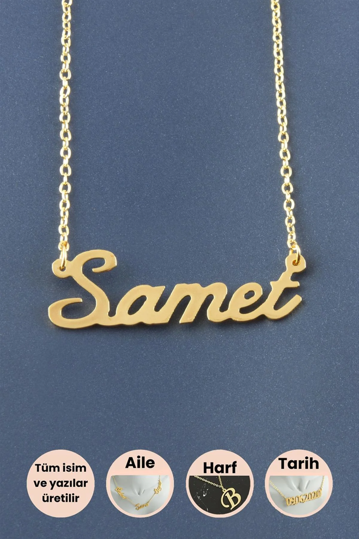 Samet İsimli Kolye