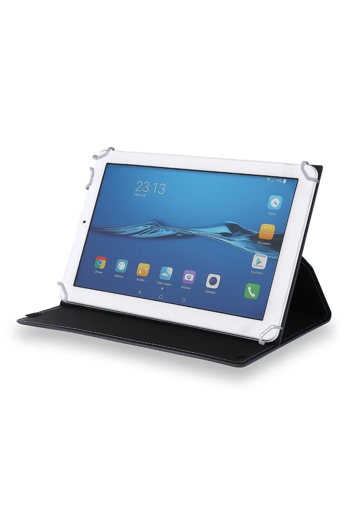 Samnsung Galaxy Tab T290 8" Tablet Uyumlu Standlı Tablet Kılıfı +