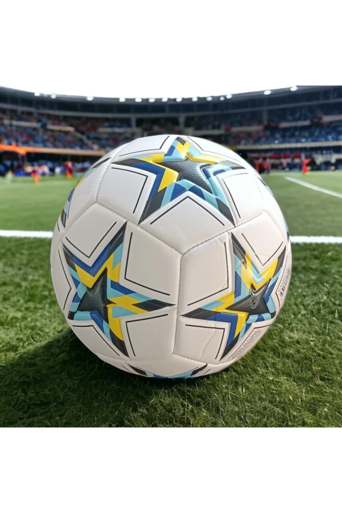 Şampiyonlar Ligi Kabartmalı Yüzey Futbol Topu Sert Zemin Halı Saha Futbol Topu