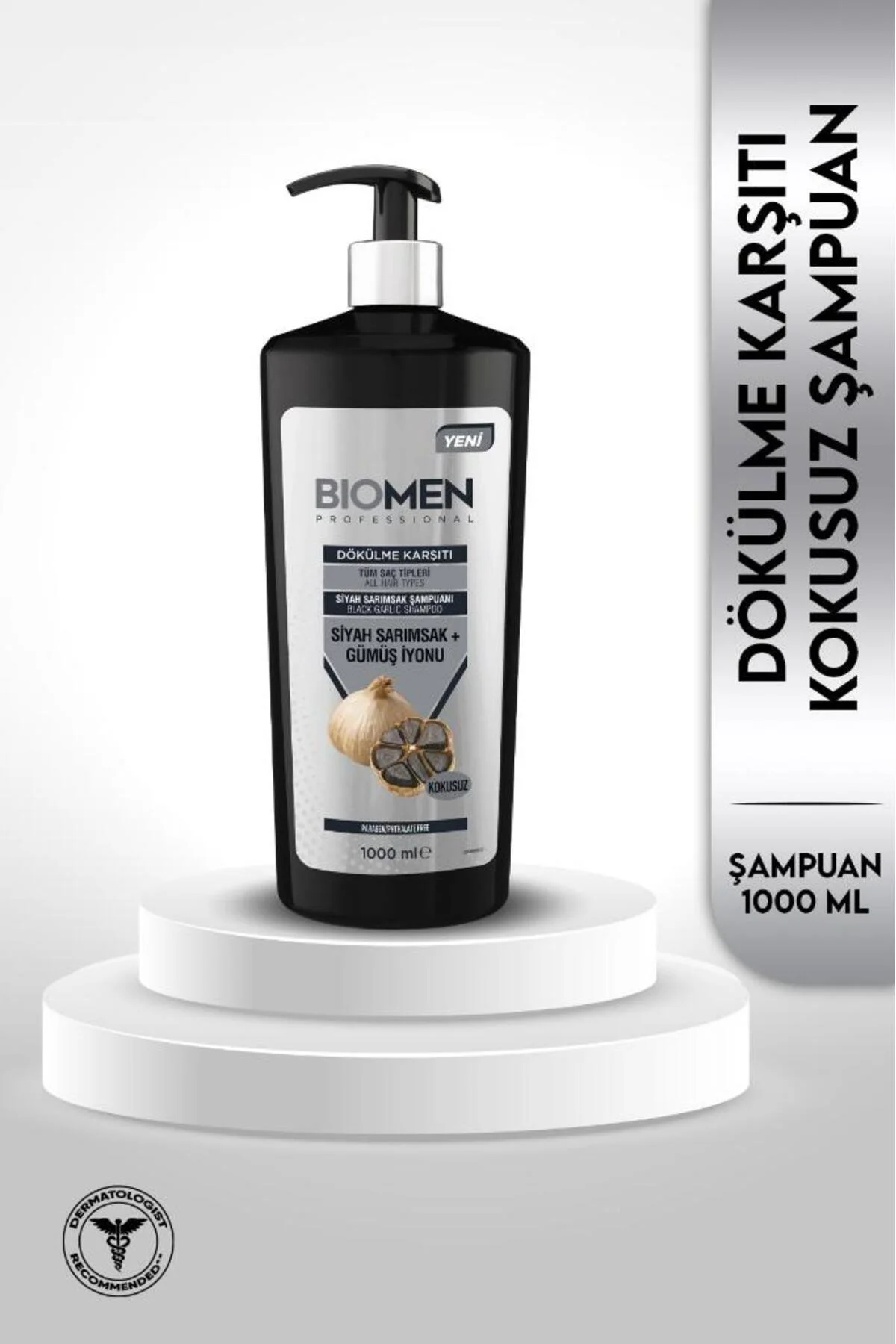 ŞAMPUAN 1000ML DÖKÜLME KARŞITI SİYAH SARMISAKLI