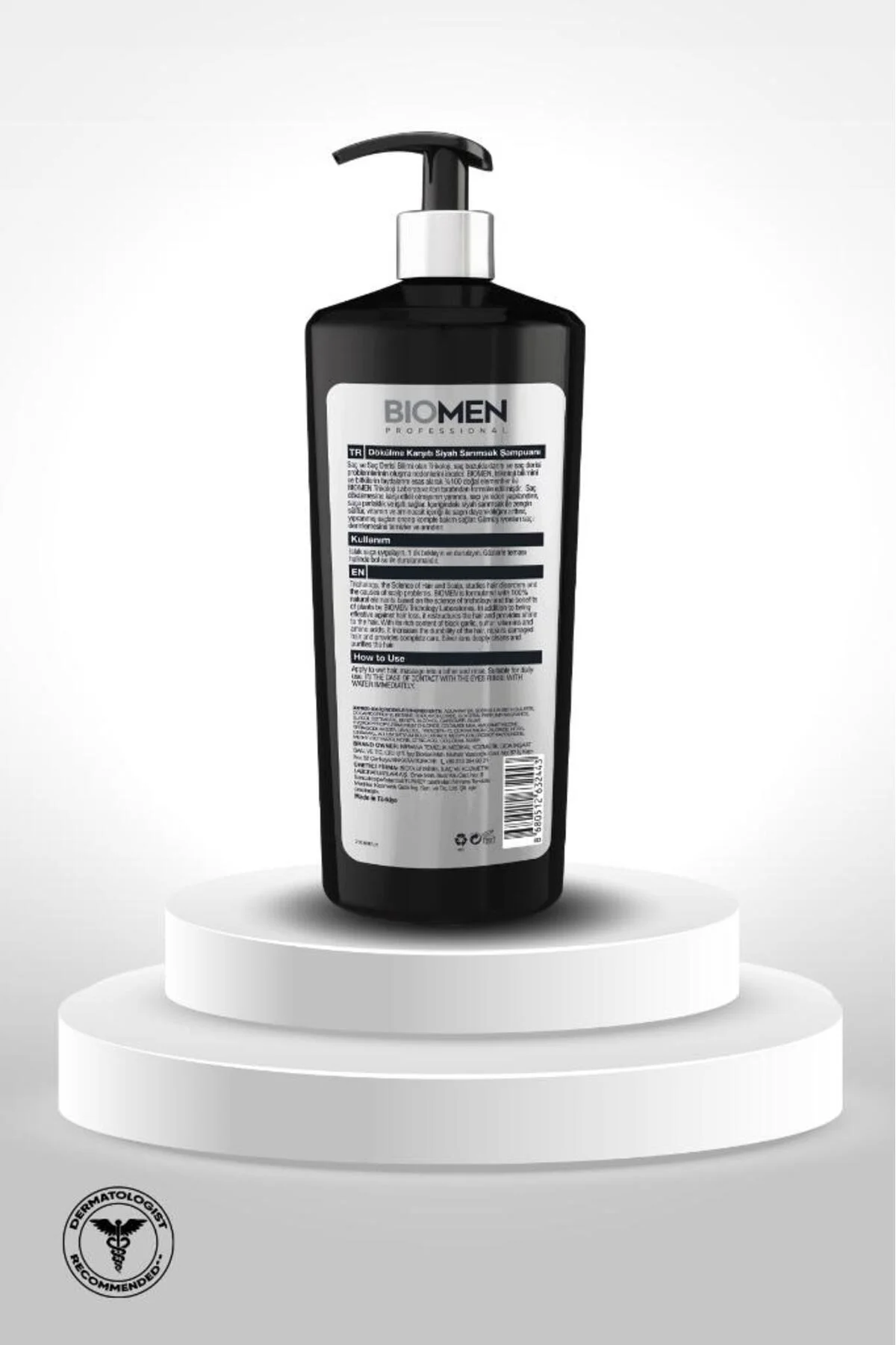ŞAMPUAN 1000ML DÖKÜLME KARŞITI SİYAH SARMISAKLI