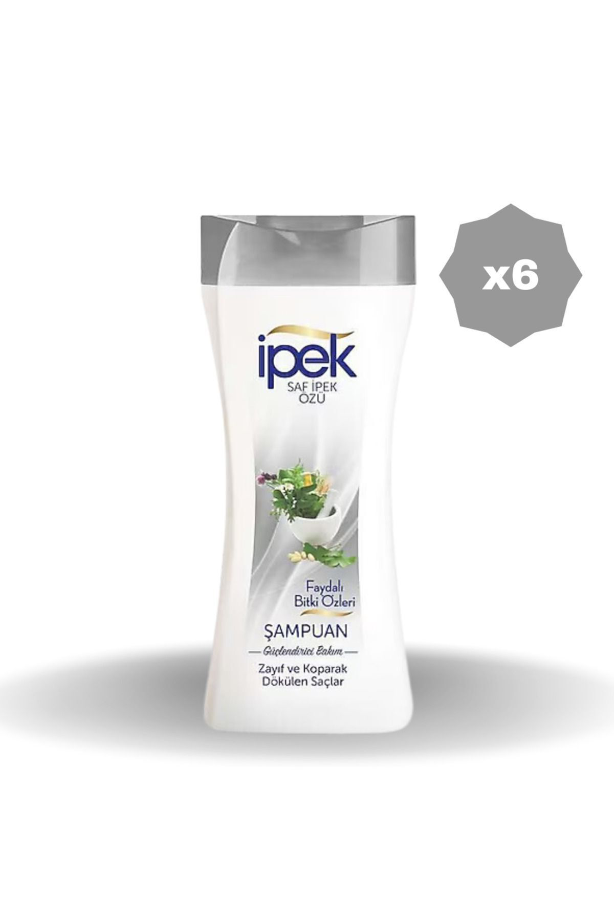 ŞAMPUAN DÖKÜLME KARŞITI BİTKİ ÖZLÜ 480 ML 6 ADET