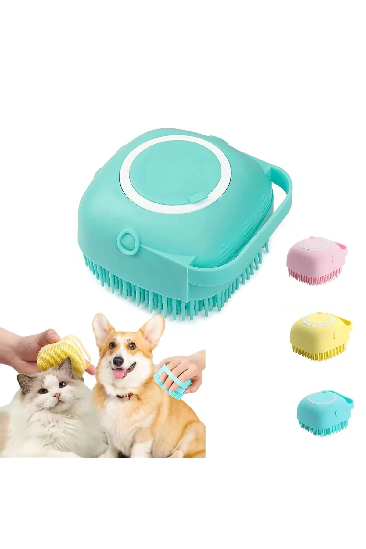 ŞAMPUAN HAZNELİ KEDİ-KÖPEK YIKAMA KESESİ