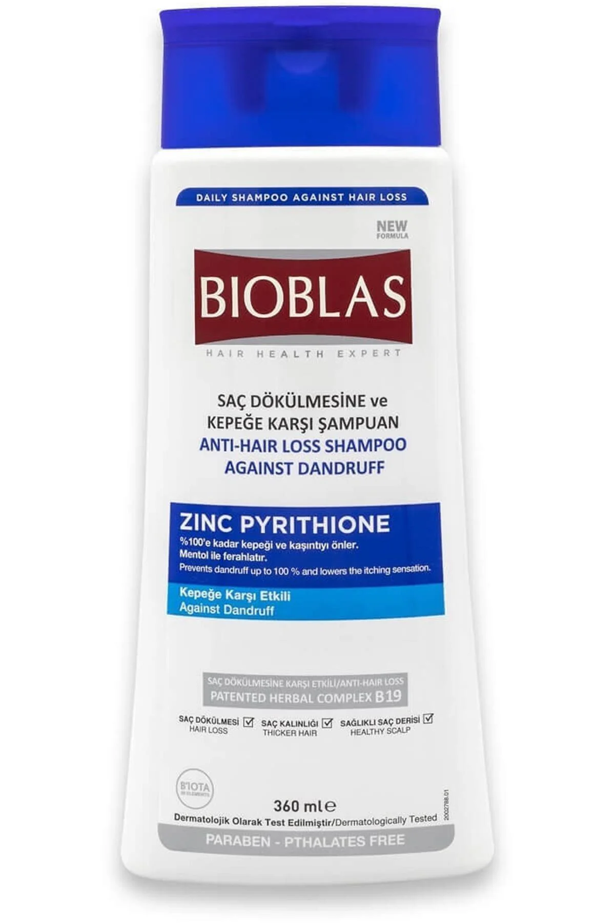 Şampuan Zinc Pyrithione (kepekli Saçlar) 360 Ml Kategori: Şampuan