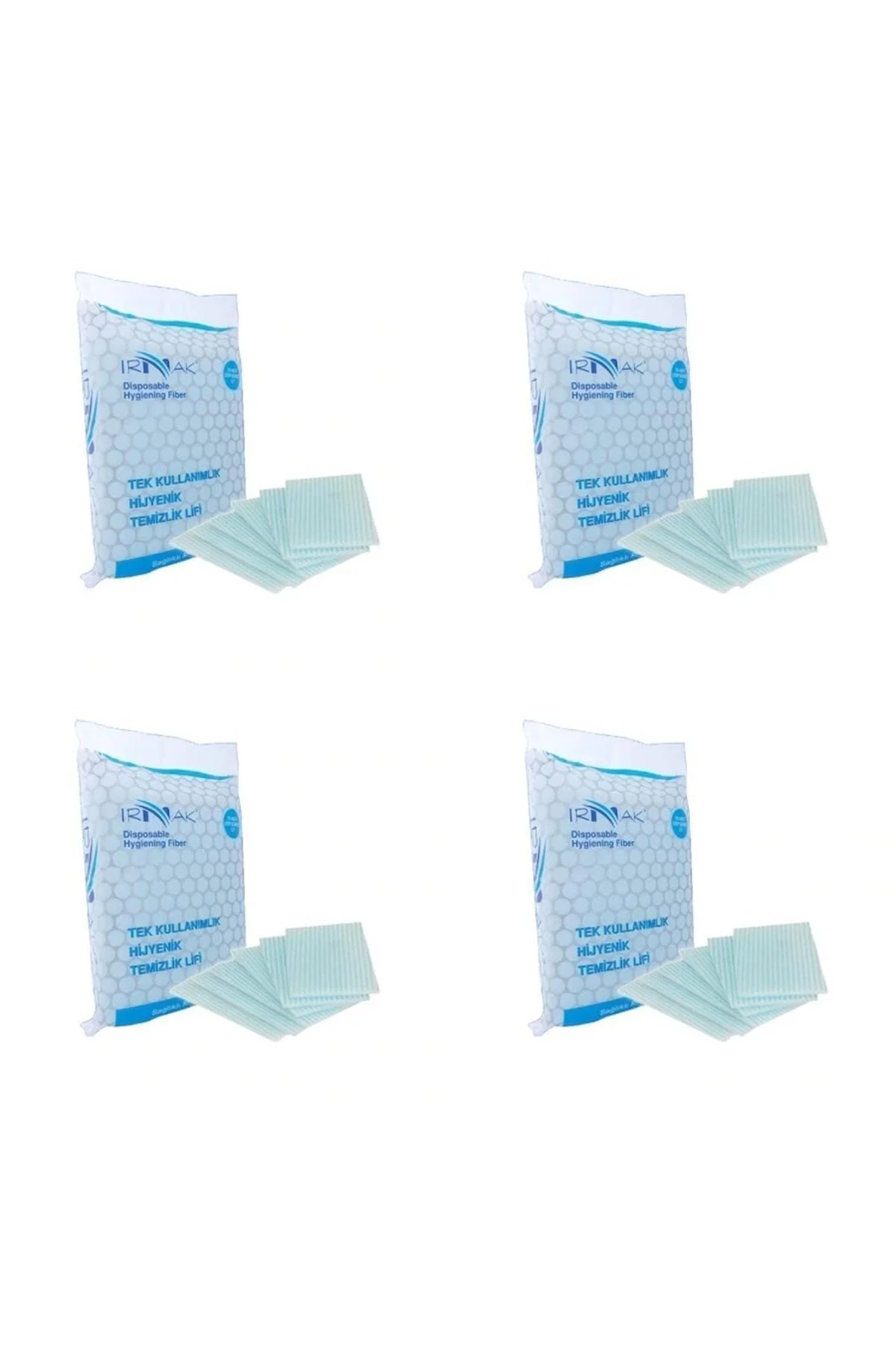 Şampuanlı Hasta Silme Vücut Temizleme Süngeri 80 Adetli