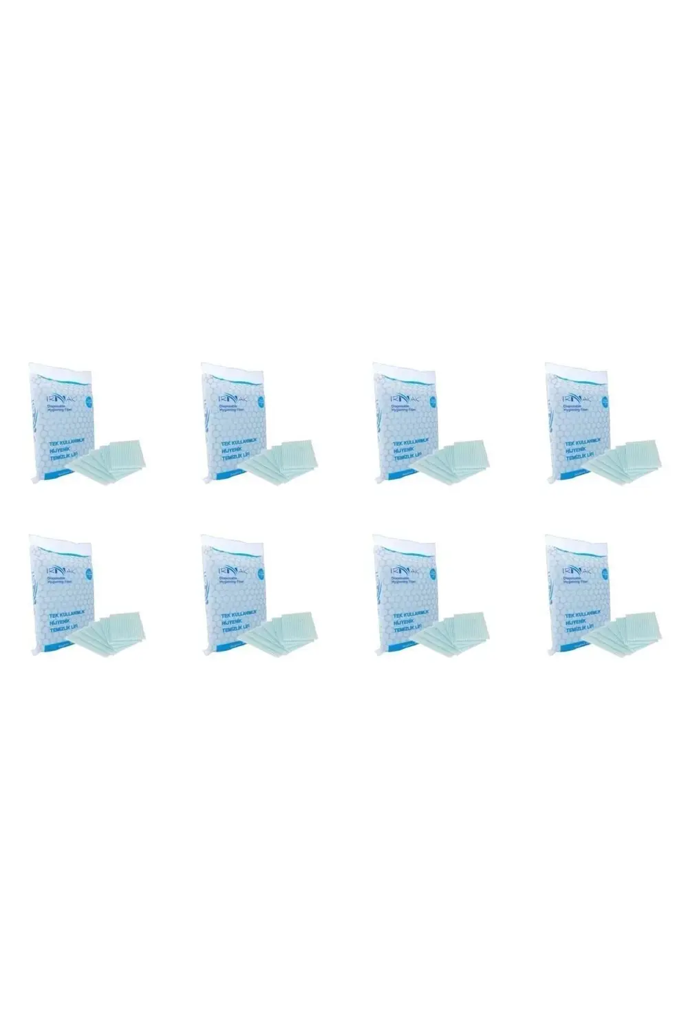 Şampuanlı Hasta Silme Vücut Temizleme Süngeri (160 Adetli)