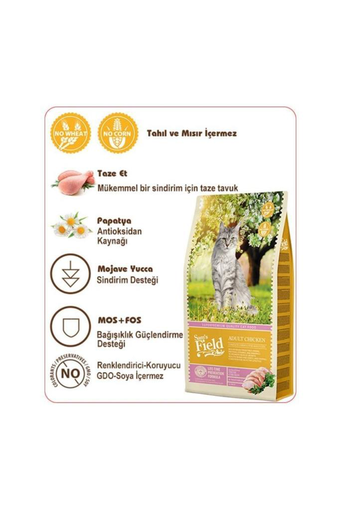 Sam´s Field Cat Adult Chicken 2,5 kg