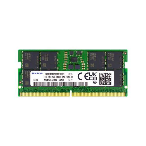 SAMSO4800/16, 16GB, DDR5, 4800MHz, CL46, 1.1V Notebook Ram (M425R2GA3BB0--CQKOL) SAMSO4800/16, 16GB, DDR5, 4800MHz, CL46, 1.1V Notebook Ram (M425R2GA3BB0--CQKOL)