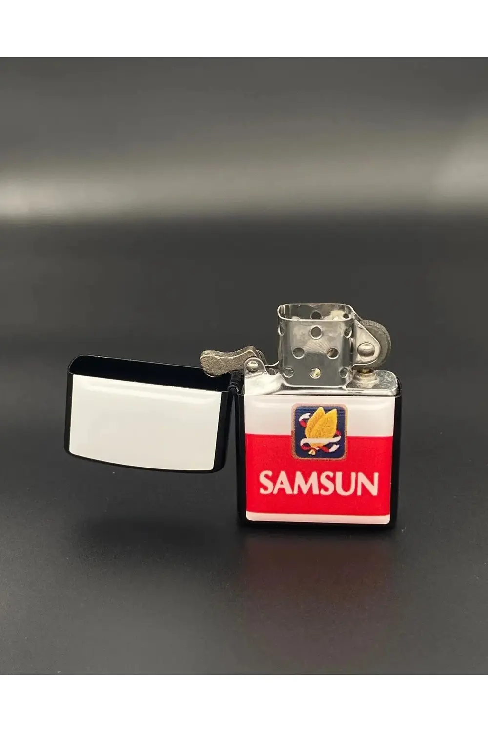 Samsun Baskılı Zippo Modeli Benzinli Çakmak