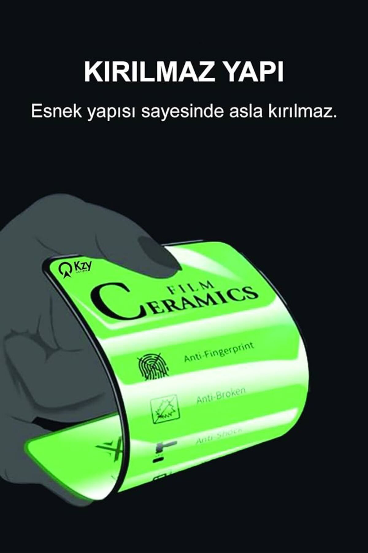 Samsun Galaxy A21 Tam Kaplayan 9d Seramik Nano Esnek Ekran Koruyu