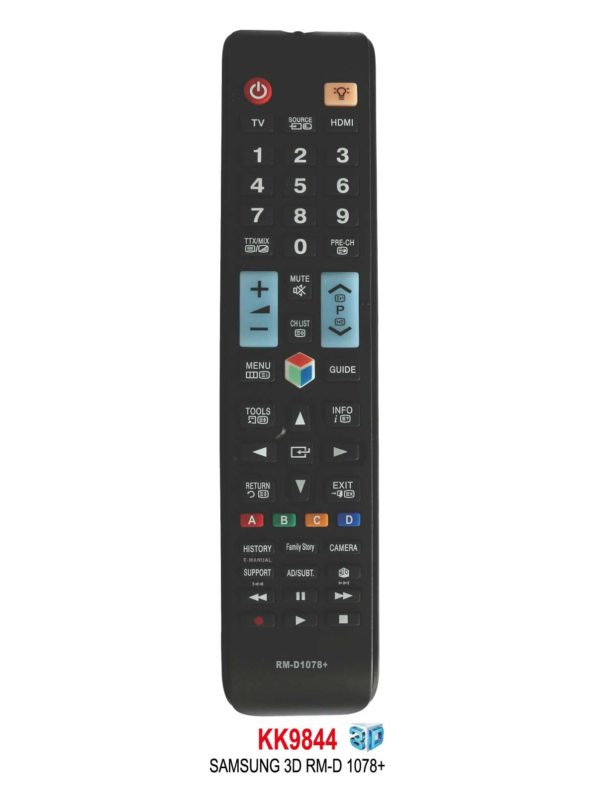 SAMSUNG 3D RM-D 1078+  Lcd KUMANDA