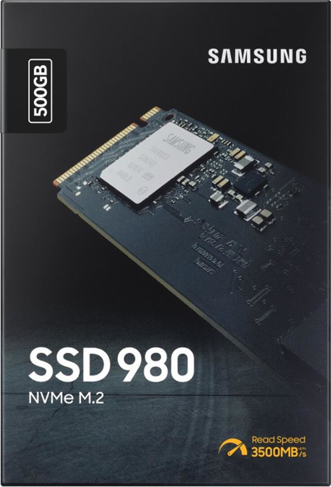 Samsung 500GB 980 M.2 2280 NVMe 3100MB- s 2600MB-s MZ-V8V500BW Ss