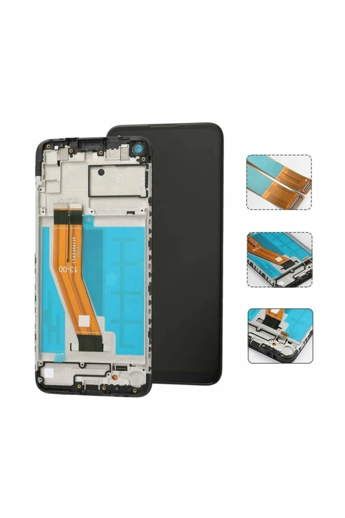 Samsung A11 Dokunmatik Ekran Servis Çıtalı (Siyah) Samsung A11 Dokunmatik Ekran Servis Çıtalı (Siyah)
