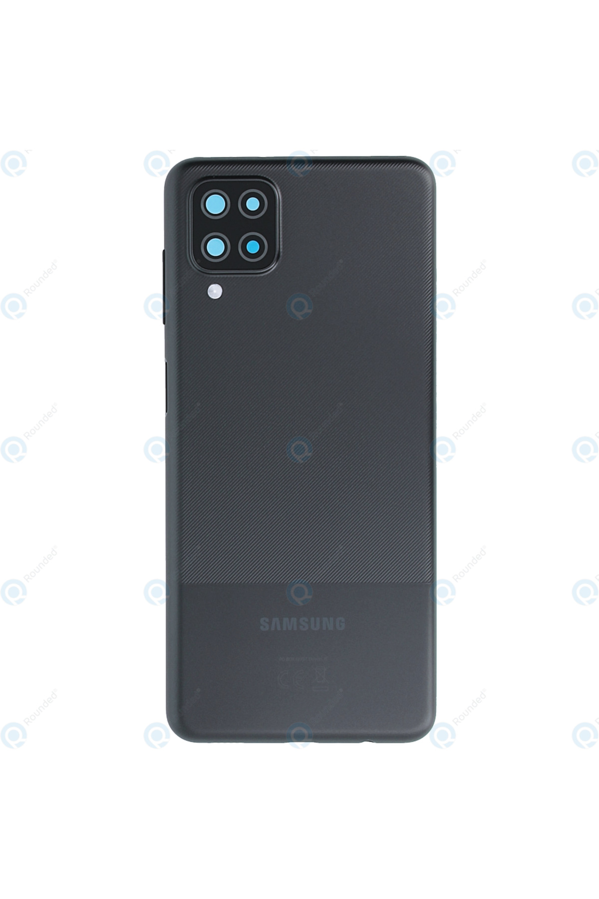 Samsung A12 Kasa Kapak + Yan Tuşlar SM-A125F LENS HARİÇ Siyah