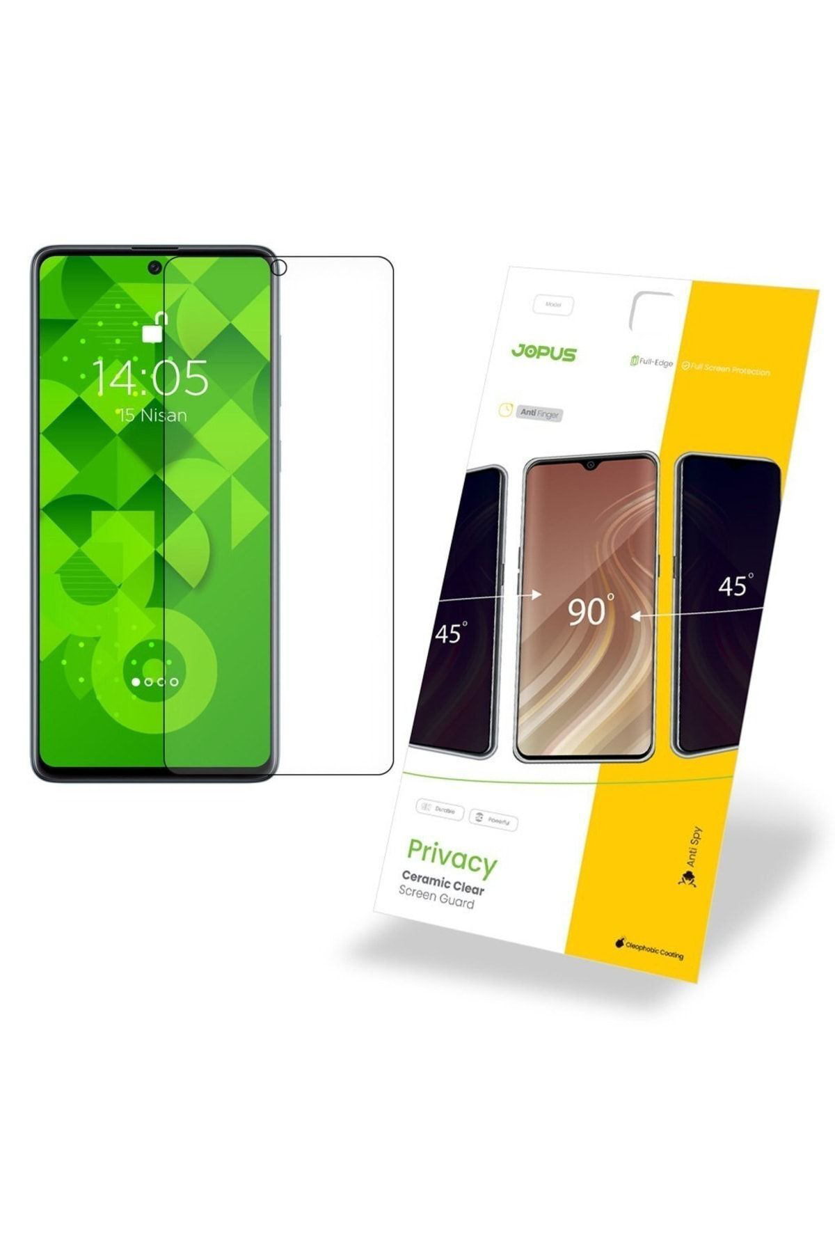 Samsung A13 / a23 UyumluEkran Koruyucu Cek-133 Privacy Ceramic Cl