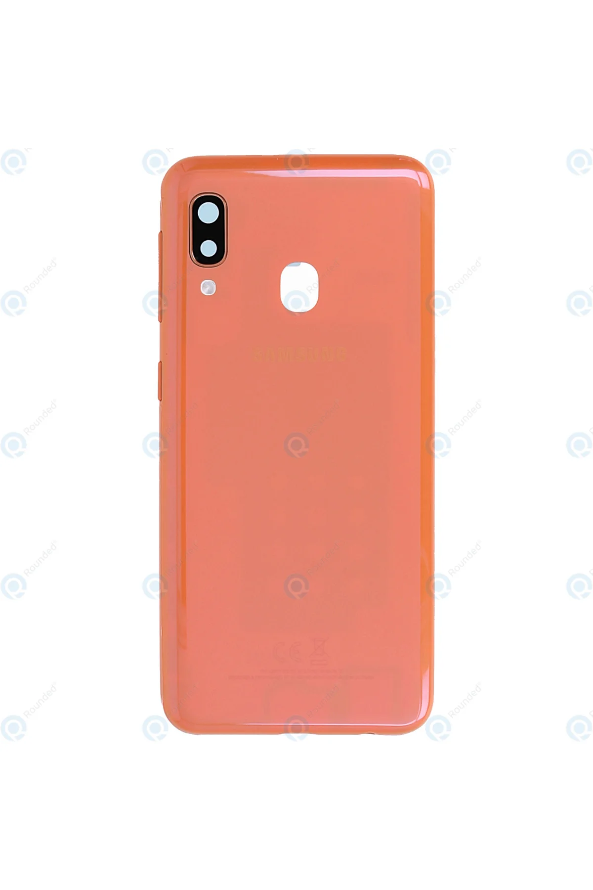 Samsung A20 E Turuncu Kasa Kapak Yan Tuşlar, Lens Hariç Samsung A20 E Turuncu Kasa Kapak Yan Tuşlar, Lens Hariç