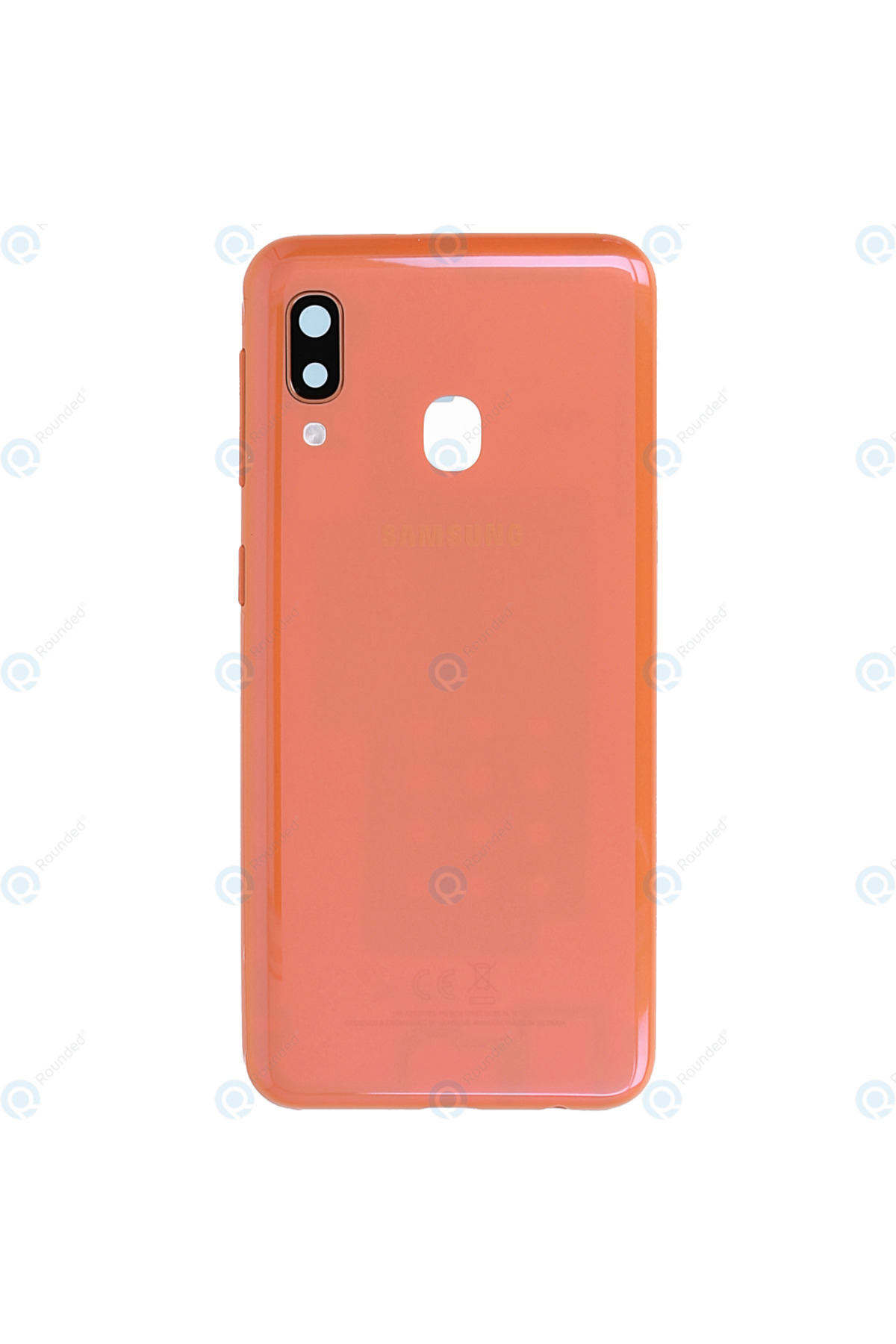Samsung A20 E Turuncu Kasa Kapak Yan Tuşlar, Lens Hariç