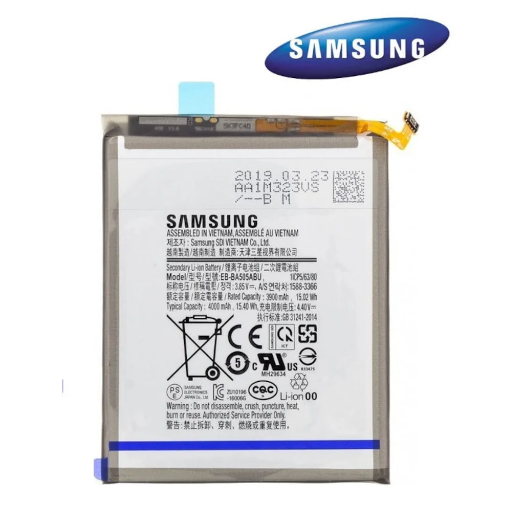 Samsung A20 Pil Batarya Eb-Ba505Abu Servis