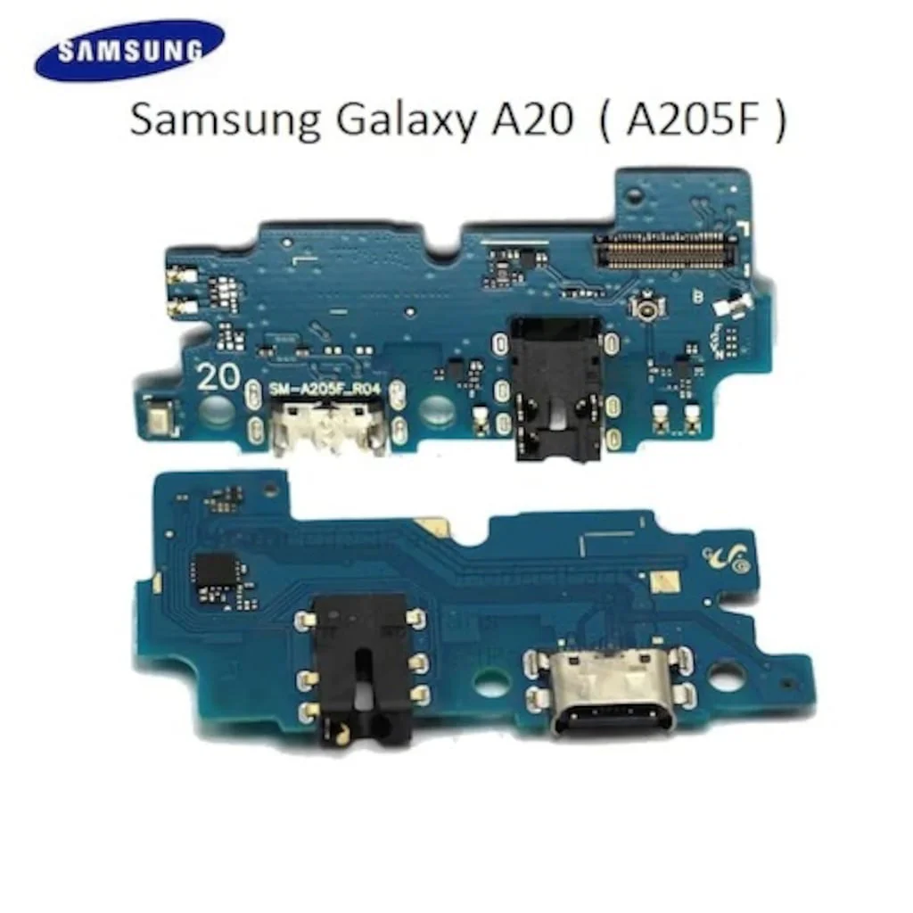 Samsung A20 Şarj Mikrofon ve Kulaklık Bordu Samsung A20 Şarj Mikrofon ve Kulaklık Bordu