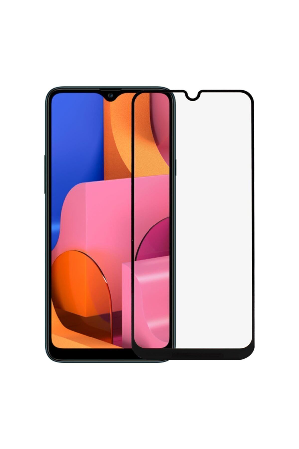 Samsung A20s Uyumlu Siyah Seramik Nano Ekran Koruyucu
