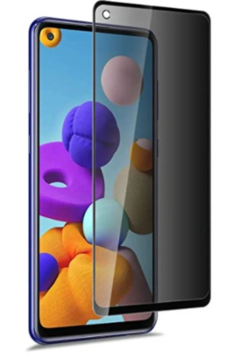 Samsung A21s ile Uyumlu Hayalet Ekran Koruyucu - Kırılmaz Cam Seramik Gizli Tam Kaplayan Ekran Film Samsung A21s ile Uyumlu Hayalet Ekran Koruyucu - Kırılmaz Cam Seramik Gizli Tam Kaplayan Ekran Film