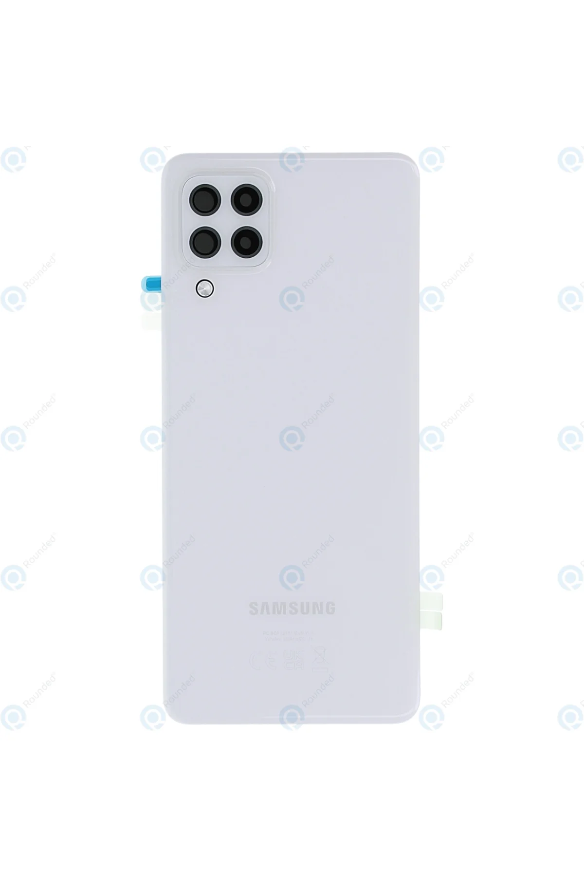 Samsung A22 4G Arka Pil Kapağı SM-A225F, LENS HARİÇ Beyaz Samsung A22 4G Arka Pil Kapağı SM-A225F, LENS HARİÇ Beyaz