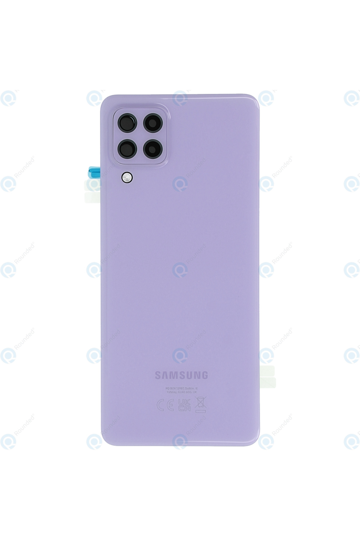 Samsung A22 4G Arka Pil Kapağı SM-A225F, LENS HARİÇ Efllatun