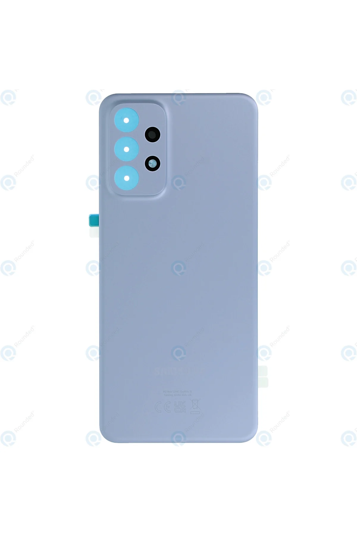 Samsung A23 Arka Pil Kapağı SM-A235F LENS HARİÇTİR. Mavi Samsung A23 Arka Pil Kapağı SM-A235F LENS HARİÇTİR. Mavi