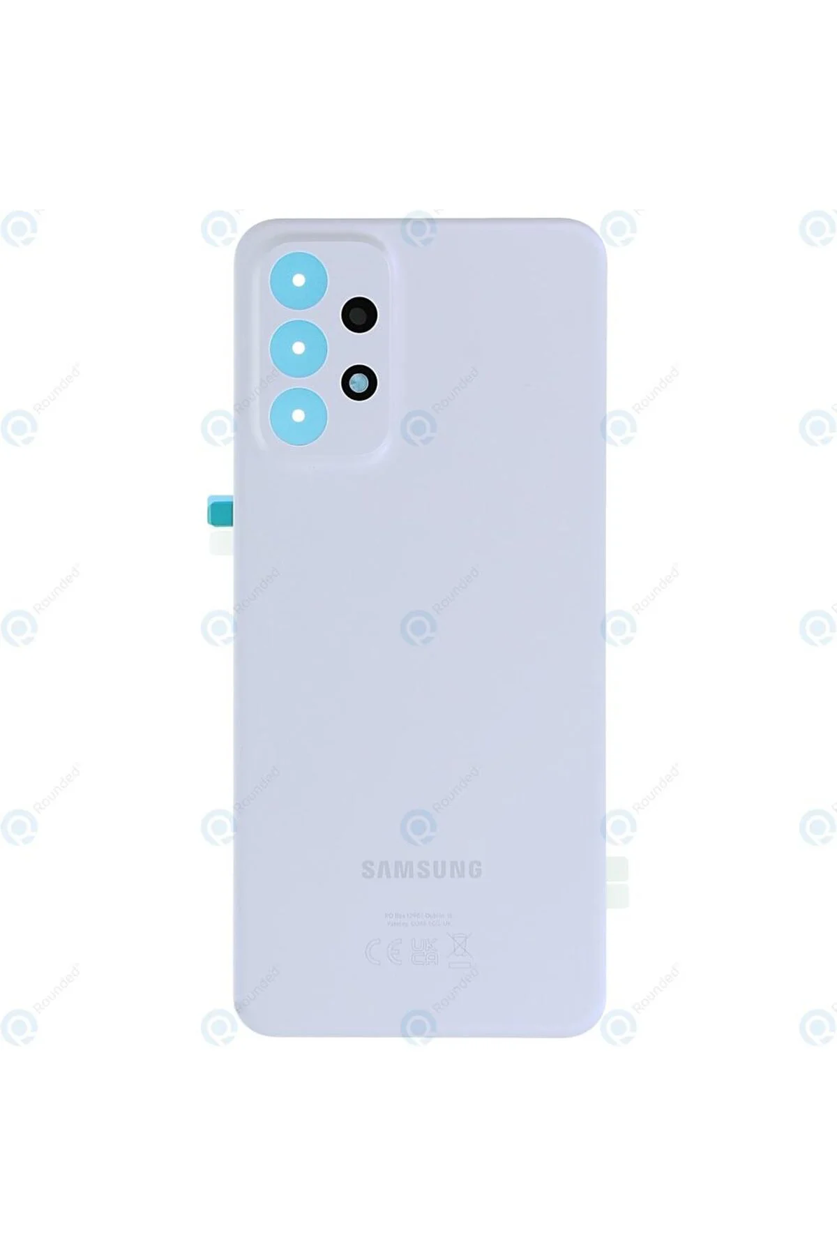 Samsung A23 Arka Pil Kapağı SM-A235F LENS HARİÇTİR. Beyaz