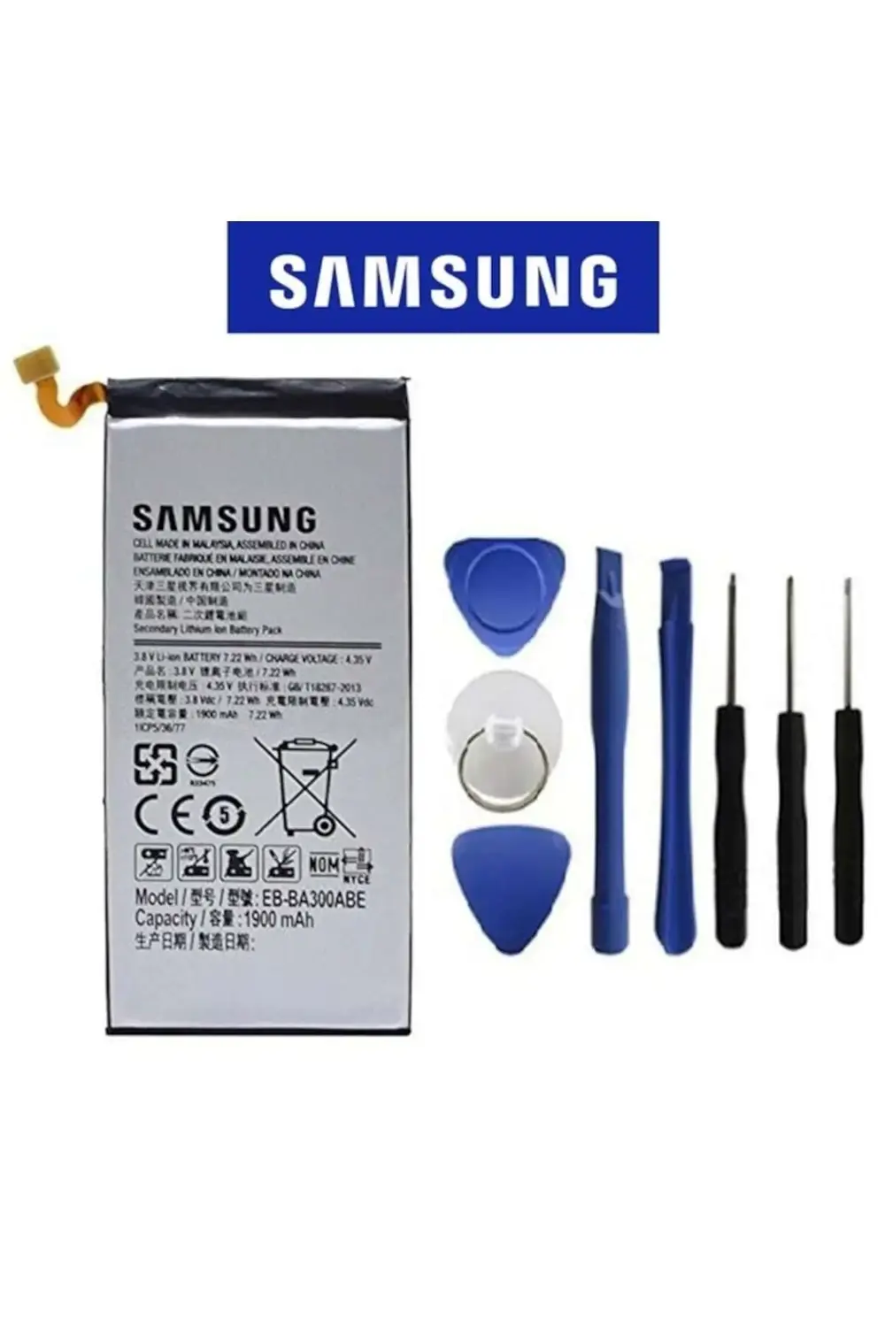 Samsung A3 A300 Pil Batarya Eb-Ba300Abe ve Tamir Seti