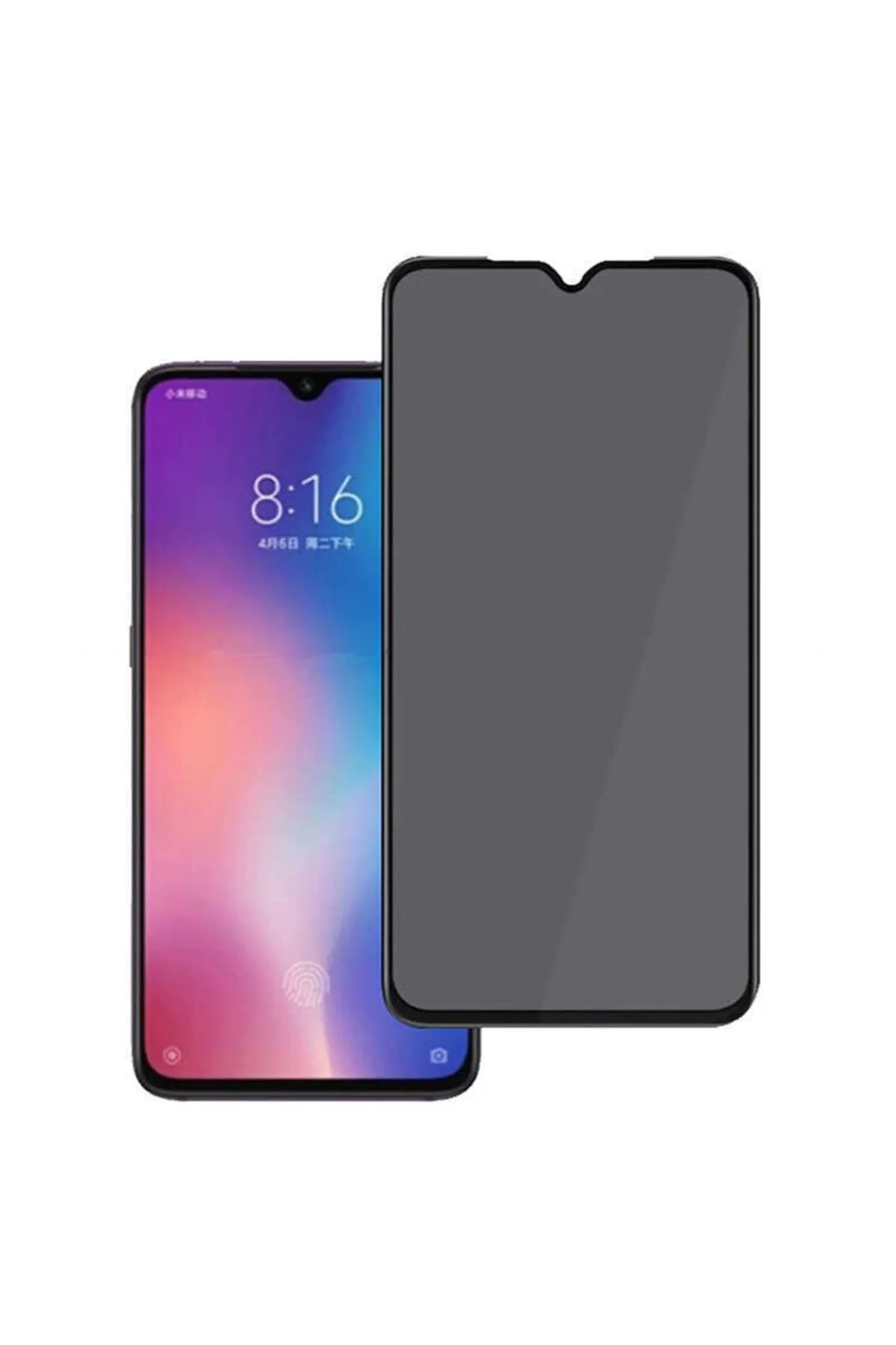 Just Cheap Store Samsung A30 Uyumlu Hayalet Ekran Gizli Tam Kaplayan Kirilmaz Cam 