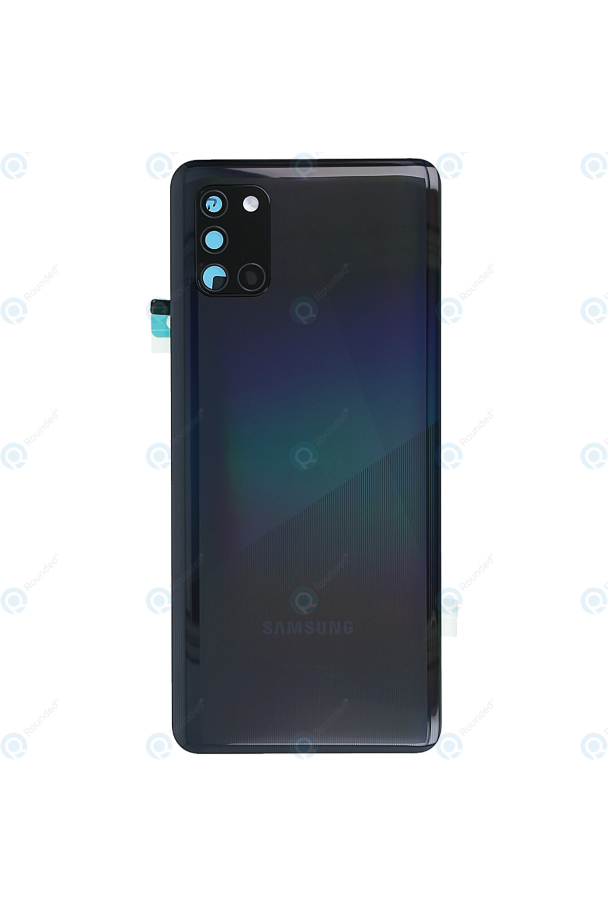 Samsung A31 Kasa Kapak SM-A315F + YAN TUŞLAR, Lens Hariç Siyah
