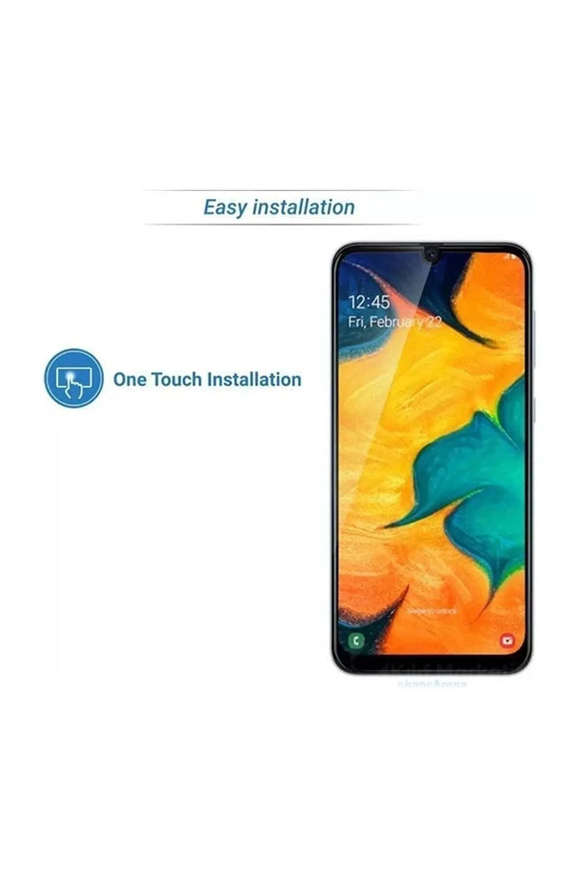 Just Cheap Store Samsung A31 Uyumlu 9D Tam Kaplayan Parmak İzi Birakmayan Ekran Ko