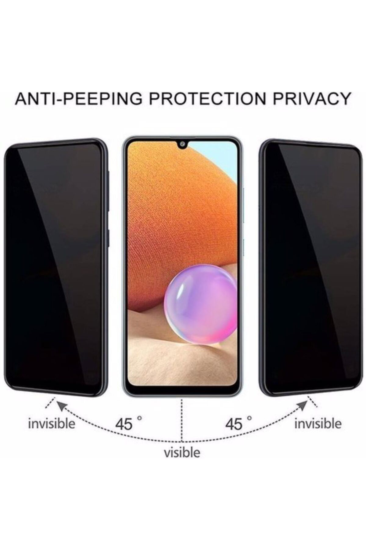 Samsung A32 4g Komple Hayalet Kırılmaz Cam Ekran Koruyucu