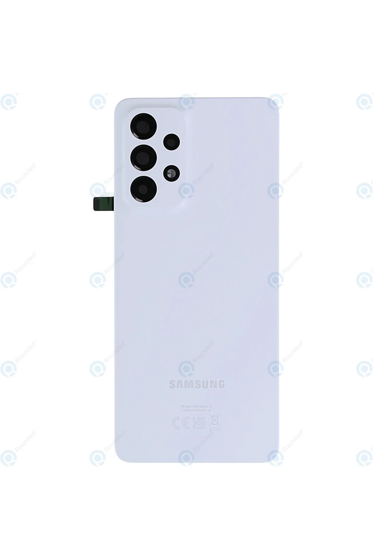 Samsung A33 Arka Pil Kapağı, LENS HARİÇ SM-A336B Beyaz