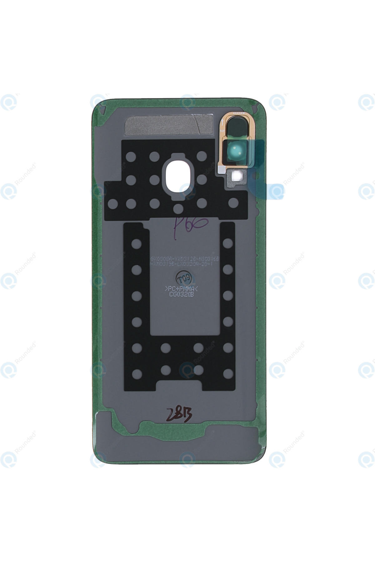 Samsung A40 Arka Pil Kapağı, LENS HARİÇ SM-A405F Mavi