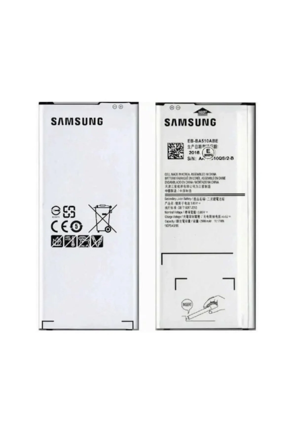 Samsung A5 A510 Batarya Pil Eb-ba510abe