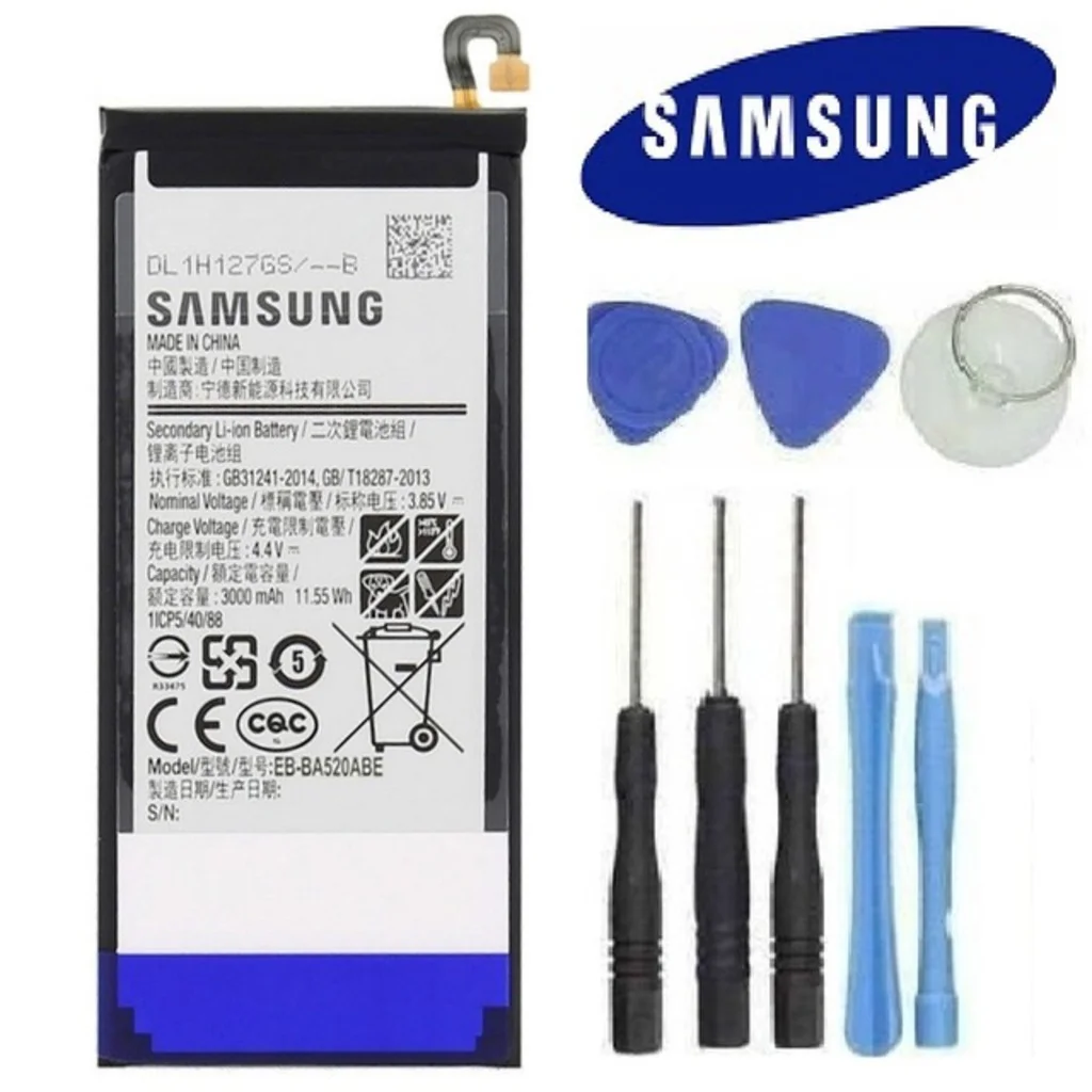 Samsung A5 A520 Pil Bataryaeb-Ba520Abe ve Tamir Seti