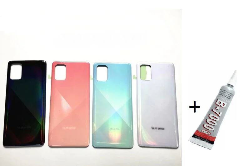 SAMSUNG A51 A515 Arka Batarya Pil Kapağı PEMBE (B7 SAMSUNG A51 A515 Arka Batarya Pil Kapağı PEMBE (B7