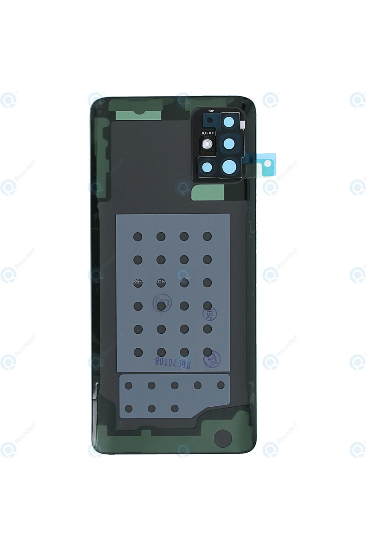 Samsung A51 LOGOLU Arka Pil Kapağı, LENS HARİÇ SM-A515F Siyah Samsung A51 LOGOLU Arka Pil Kapağı, LENS HARİÇ SM-A515F Siyah