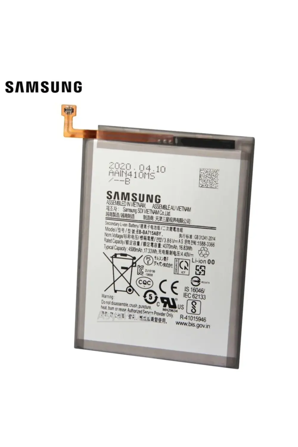 Samsung A51 Sm-a515f Pil Batarya Eb-ba515aby