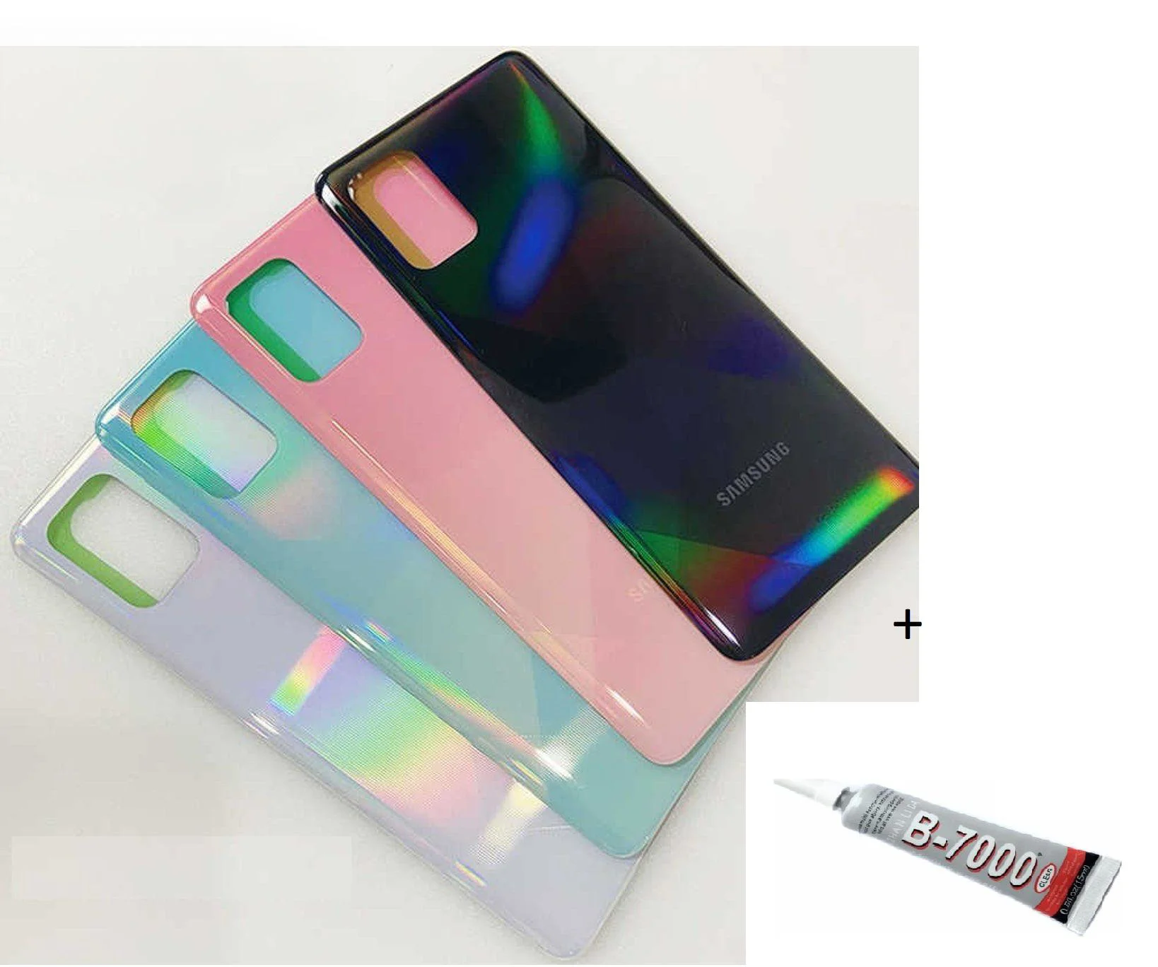 SAMSUNG A71 A715 Arka Batarya Pil Kapağı MAVİ (B70 SAMSUNG A71 A715 Arka Batarya Pil Kapağı MAVİ (B70